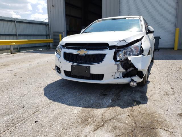 1G1PG5SB3E7209780 - 2014 CHEVROLET CRUZE LTZ WHITE photo 9