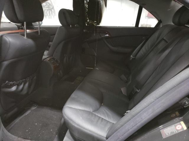 WDBNG83J14A427691 - 2004 MERCEDES-BENZ S 430 4MATIC BLACK photo 10