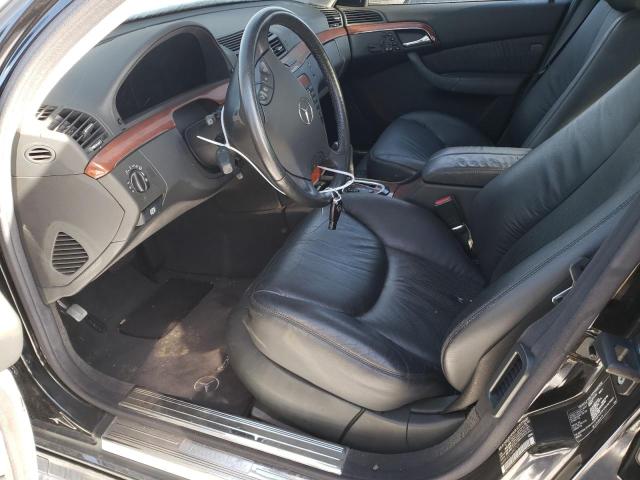 WDBNG83J14A427691 - 2004 MERCEDES-BENZ S 430 4MATIC BLACK photo 7