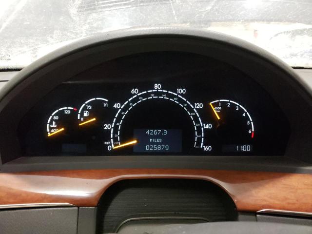WDBNG83J14A427691 - 2004 MERCEDES-BENZ S 430 4MATIC BLACK photo 9