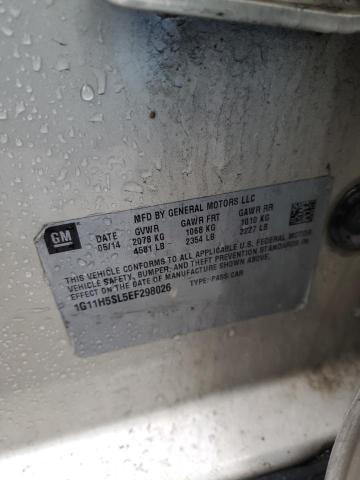 1G11H5SL5EF298026 - 2014 CHEVROLET MALIBU LTZ ოქროსფერი ფოტო 13