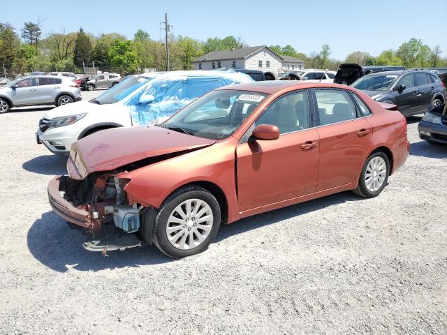 JF1GE60679H511233 - 2009 SUBARU IMPREZA 2.5I PREMIUM ORANGE photo 1