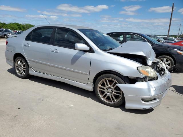 1NXBR32E86Z648904 - 2006 TOYOTA COROLLA CE SILVER photo 4