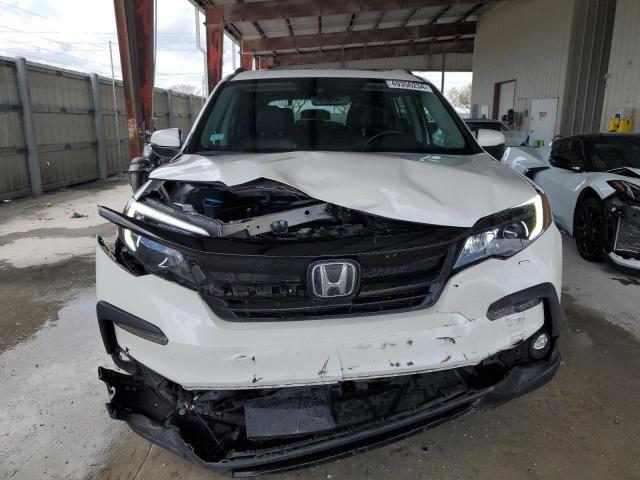 5FNYF5H2XMB006173 - 2021 HONDA PILOT SE WHITE photo 5