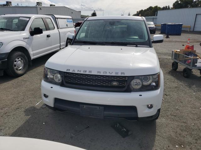 SALSF2D44DA775152 - 2013 LAND ROVER RANGE ROVE HSE WHITE photo 5