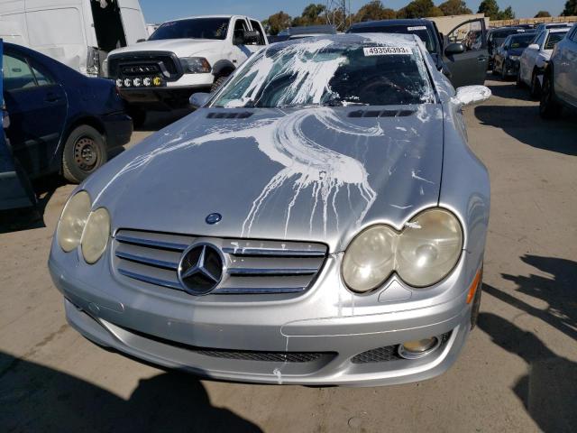 WDBSK71F27F121231 - 2007 MERCEDES-BENZ SL 550 SILVER photo 5