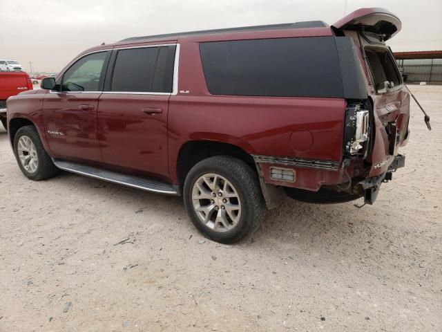 1GKS1FKC9JR131333 - 2018 GMC YUKON XL C1500 SLE RED photo 2