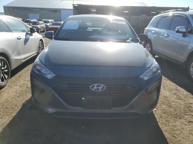 KMHC65LC9HU048255 - 2017 HYUNDAI IONIQ BLUE GRAY photo 5