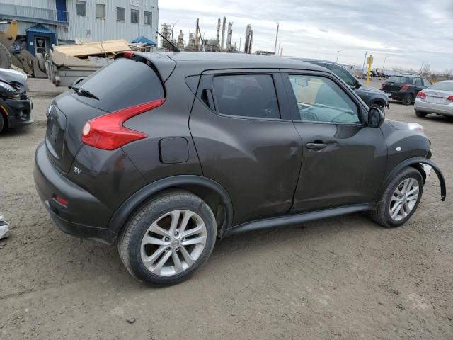 JN8AF5MR9BT011268 - 2011 NISSAN JUKE S CHARCOAL photo 3