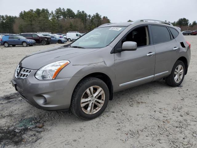 JN8AS5MV3CW704393 - 2012 NISSAN ROGUE S GRAY photo 1