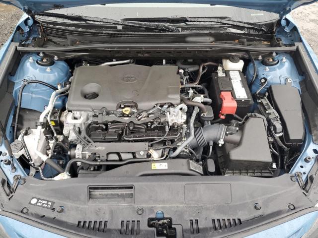 4T1G11AK4PU103048 - 2023 TOYOTA CAMRY SE NIGHT SHADE BLUE photo 11