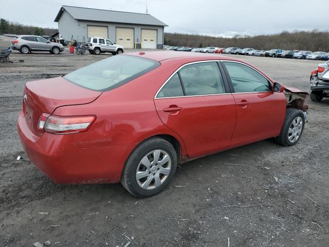 4T1BF3EK2AU035731 - 2010 TOYOTA CAMRY BASE RED photo 3