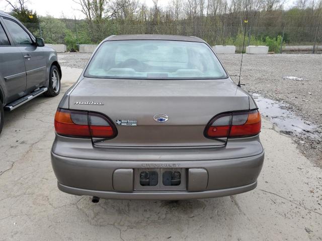 1G1ND52J52M526321 - 2002 CHEVROLET MALIBU GRAY photo 6