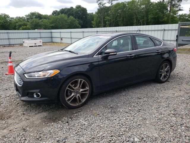 3FA6P0K92DR336732 - 2013 FORD FUSION TITANIUM BLACK photo 1