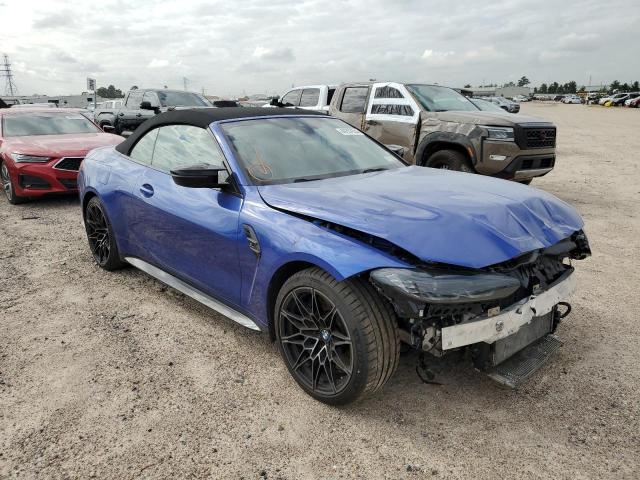 WBS33BA09NCJ27908 - 2022 BMW M4 COMPETITION BLUE photo 4