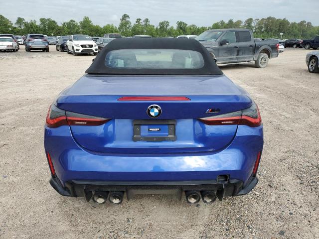 WBS33BA09NCJ27908 - 2022 BMW M4 COMPETITION BLUE photo 6