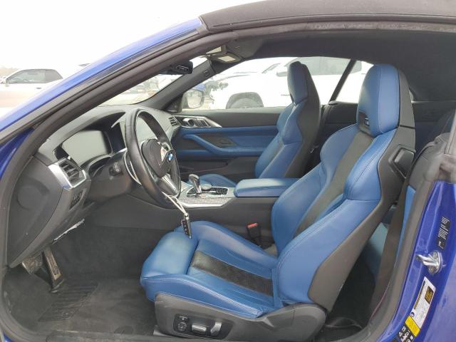 WBS33BA09NCJ27908 - 2022 BMW M4 COMPETITION BLUE photo 7