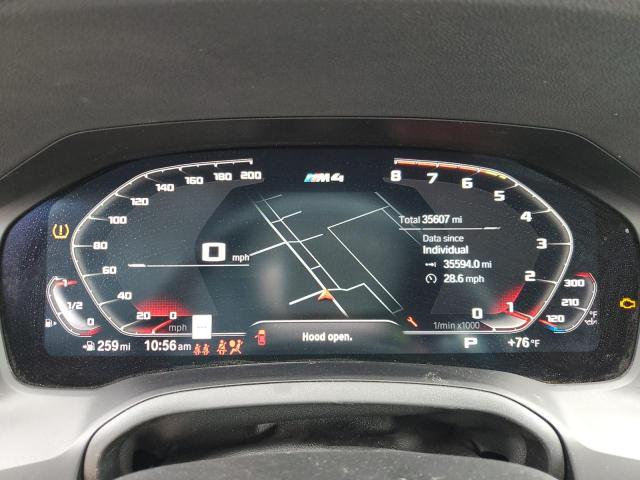 WBS33BA09NCJ27908 - 2022 BMW M4 COMPETITION BLUE photo 9