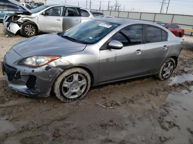 JM1BL1U73D1758251 - 2013 MAZDA 3 I GRAY photo 1