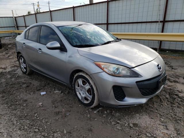 JM1BL1U73D1758251 - 2013 MAZDA 3 I GRAY photo 4