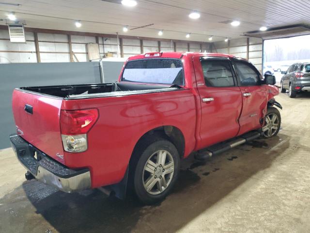 5TBDV58158S491194 - 2008 TOYOTA TUNDRA CREWMAX LIMITED RED photo 3