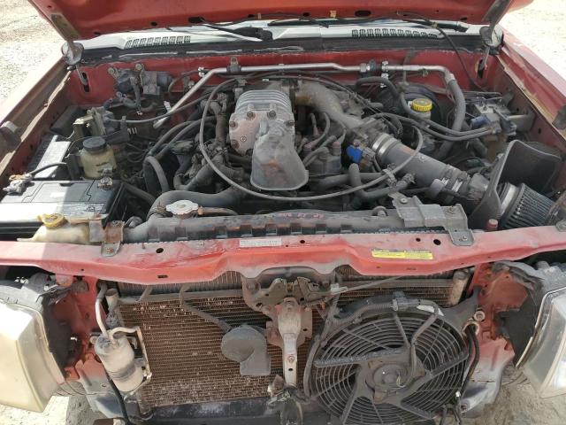 1N6MD27T71C381019 - 2001 NISSAN FRONTIER CREW CAB SC BURGUNDY photo 11