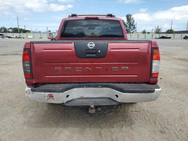 1N6MD27T71C381019 - 2001 NISSAN FRONTIER CREW CAB SC BURGUNDY photo 6