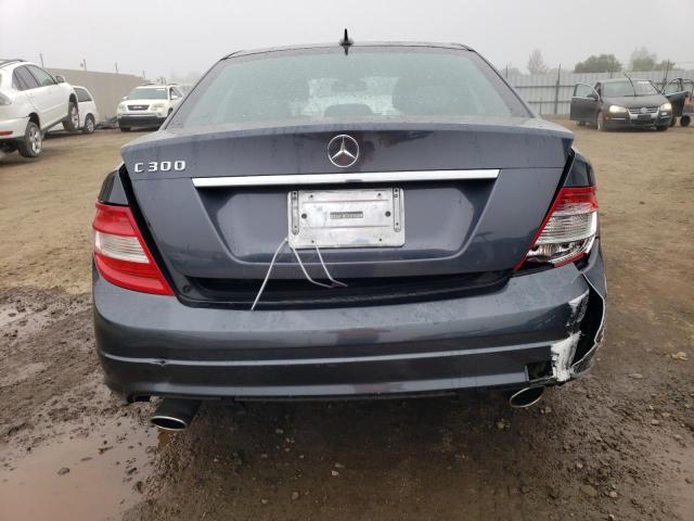 WDDGF5EB3BR142562 - 2011 MERCEDES-BENZ C 300 GRAY photo 6