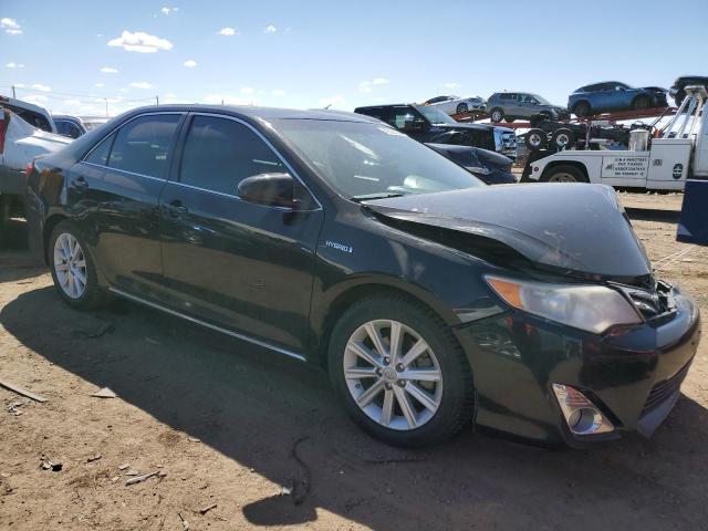 4T1BD1FK0CU026859 - 2012 TOYOTA CAMRY HYBRID BLACK photo 4