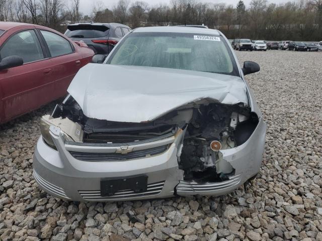 1G1AK58F087181956 - 2008 CHEVROLET COBALT LS SILVER photo 5