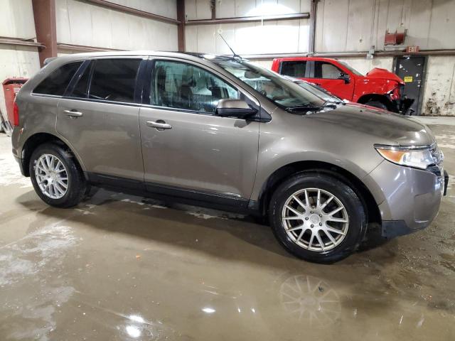 2FMDK3JC1CBA11786 - 2012 FORD EDGE SEL GRAY photo 4