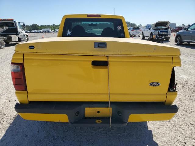 1FTYR14E51PB60923 - 2001 FORD RANGER SUPER CAB YELLOW photo 6