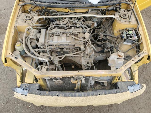 JM1BJ227030646834 - 2003 MAZDA PROTEGE SPEED YELLOW photo 7