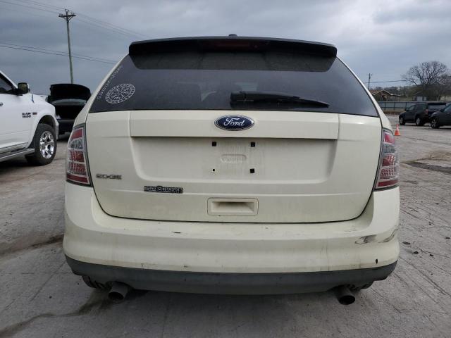 2FMDK36C08BA48635 - 2008 FORD EDGE SE WHITE photo 6