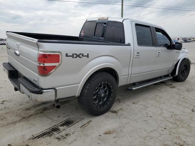 1FTFW1EV9AFD83969 - 2010 FORD F150 SUPERCREW SILVER photo 3