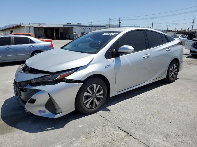 JTDKARFP5K3119338 - 2019 TOYOTA PRIUS PRIM Silber Foto 1