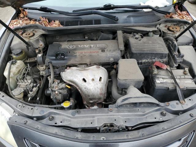 4T4BE46K39R063594 - 2009 TOYOTA CAMRY BASE GRAY photo 11