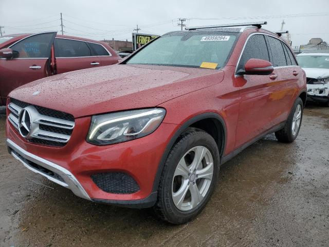 WDC0G4KB3HF131055 - 2017 MERCEDES-BENZ GLC 300 4MATIC RED photo 1