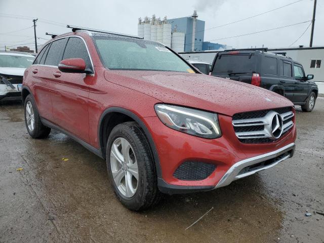 WDC0G4KB3HF131055 - 2017 MERCEDES-BENZ GLC 300 4MATIC RED photo 4