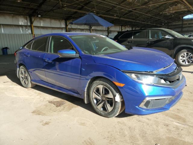 19XFC2F67KE042541 - 2019 HONDA CIVIC LX BLUE photo 4