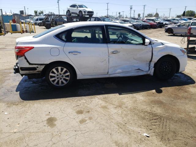 3N1AB7AP4HY271358 - 2017 NISSAN SENTRA S WHITE photo 3