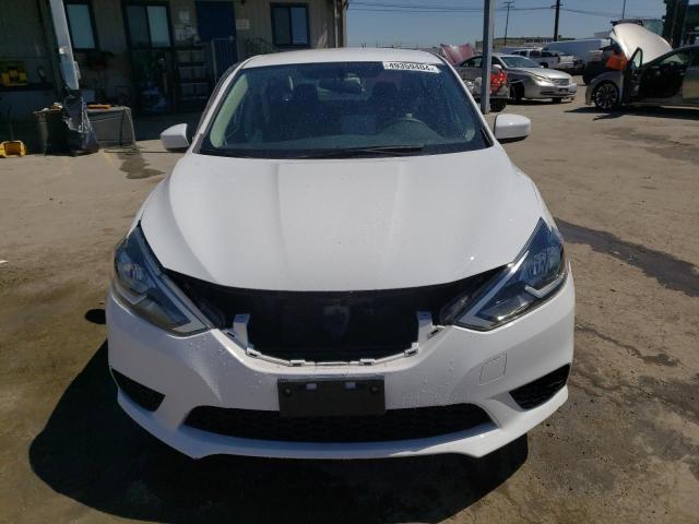 3N1AB7AP4HY271358 - 2017 NISSAN SENTRA S WHITE photo 5