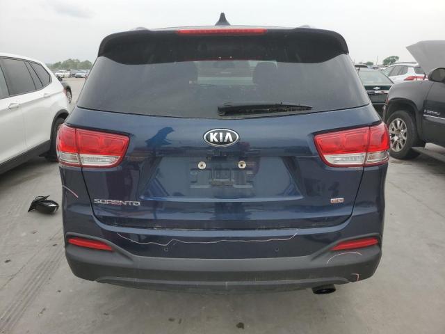 5XYPG4A36JG413692 - 2018 KIA SORENTO LX BLUE photo 6