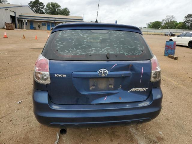 2T1KR32E28C687153 - 2008 TOYOTA COROLLA MA XR BLUE photo 6