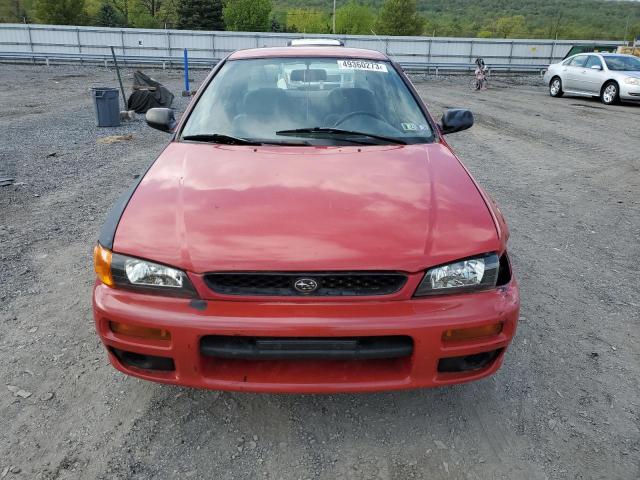 JF1GC4359VG511036 - 1997 SUBARU IMPREZA L RED photo 5