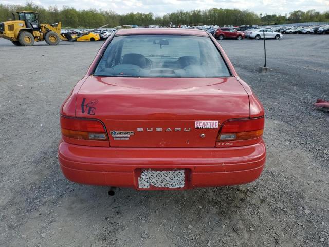 JF1GC4359VG511036 - 1997 SUBARU IMPREZA L RED photo 6