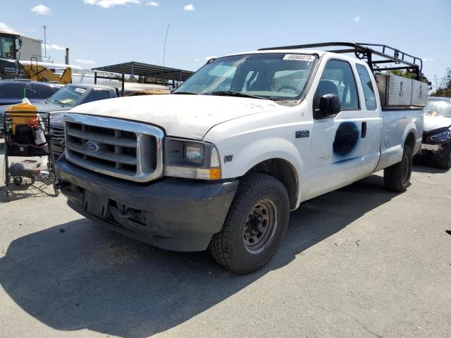 1FTSX30S02EC81603 - 2002 FORD F350 SRW SUPER DUTY WHITE photo 1