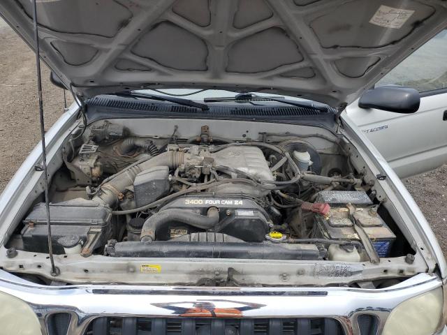 5TEWN72N13Z264474 - 2003 TOYOTA TACOMA XTRACAB SILVER photo 11