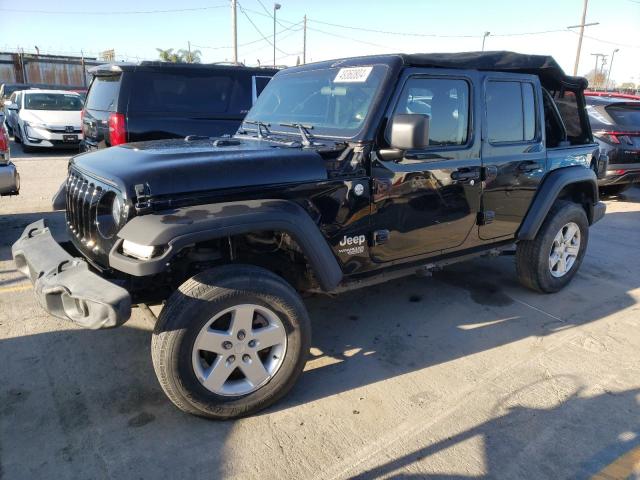 1C4HJXDN6LW226916 - 2020 JEEP WRANGLER U SPORT BLACK photo 1