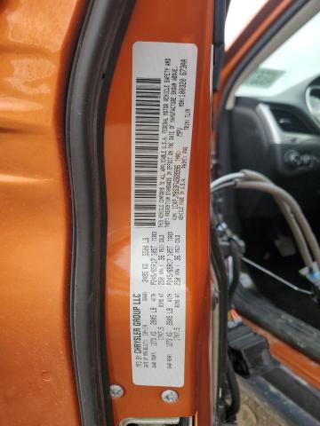 1C4PJMBS3FW569996 - 2015 JEEP CHEROKEE TRAILHAWK ნარინჯისფერი ფოტო 13